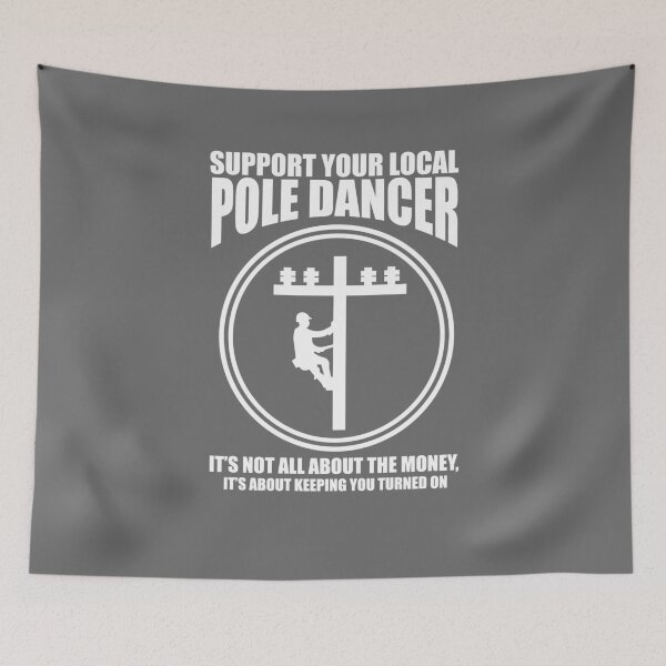 Item preview, Lineman Funny Linemen Pole Dancer designed and sold by leftty.