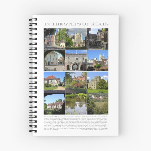 Item preview, In the steps of John Keats in Winchester (best viewed large). designed and sold by Philip Mitchell.