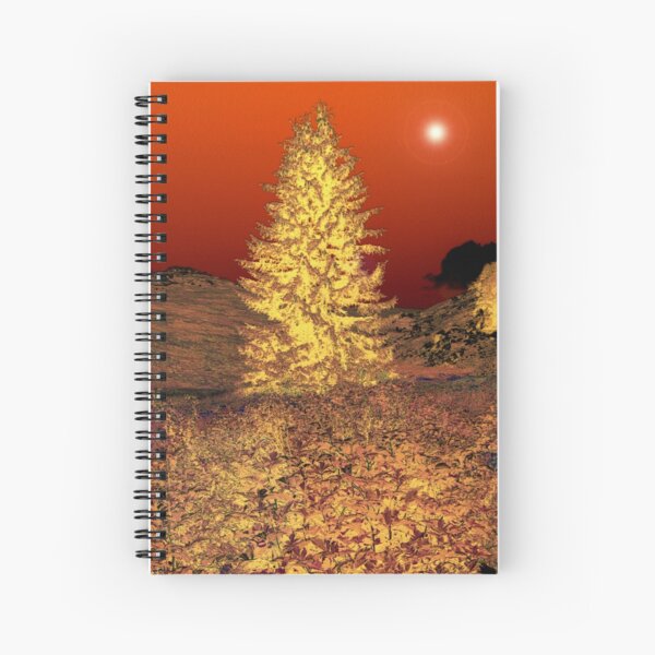 RED NIGHT Spiral Notebook