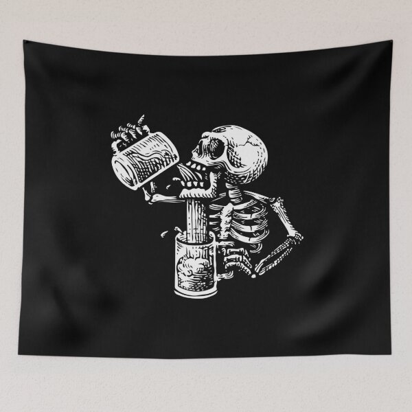Item preview, Drunk skull designed and sold by Josué Leal.