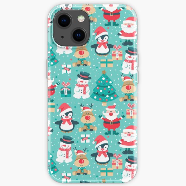 Cute Christmas iPhone Case, Festive iPhone Case iPhone Soft Case
