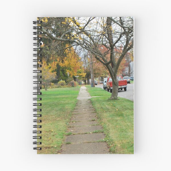 Item preview, down the walk  (Suburban fall II)  designed and sold by Jeff stroud.