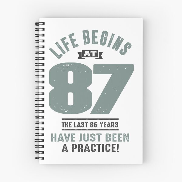 Item preview, Life Begins At 87 designed and sold by cidolopez.