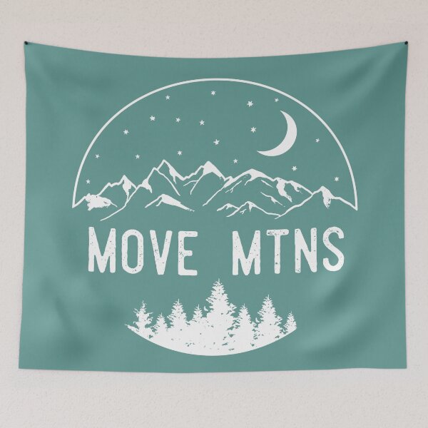 Item preview, Move Mtns White designed and sold by move-mtns.