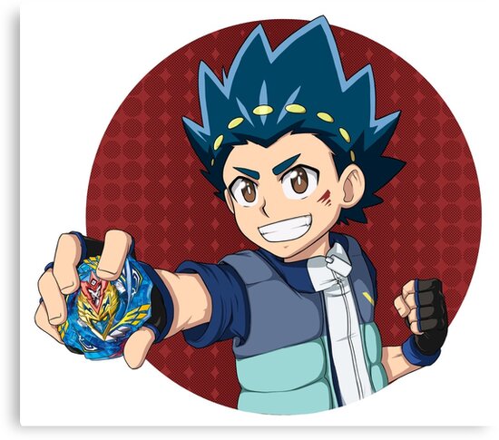 Valt Aoi From Beyblade Burst Turbo Super Z Canvas Print By Kaw