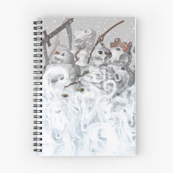 Item preview, Four Snowmen of the Apocalypse designed and sold by mdkgraphics.