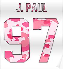 Jake Paul - Pink Camo Poster