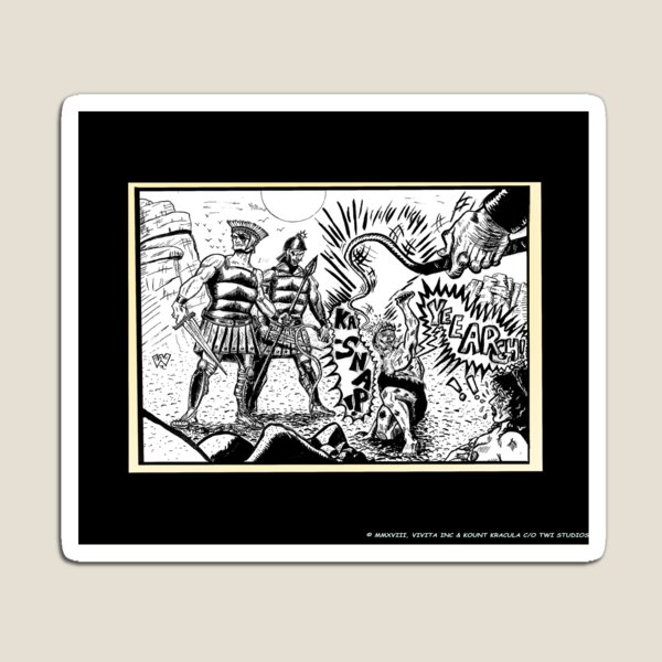 Tex Watt's Epic Bible Project Movie Storyboard #2 Magnet