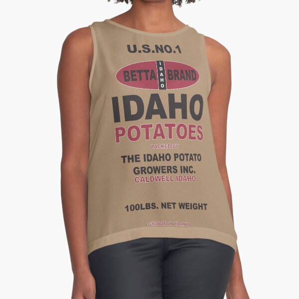 Vista previa del artículo con la obra «¿Te ves bien en un saco de patatas?», diseñado y vendido por EvilGravy.