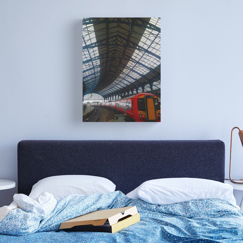 Brighton Train Station Canvas Print