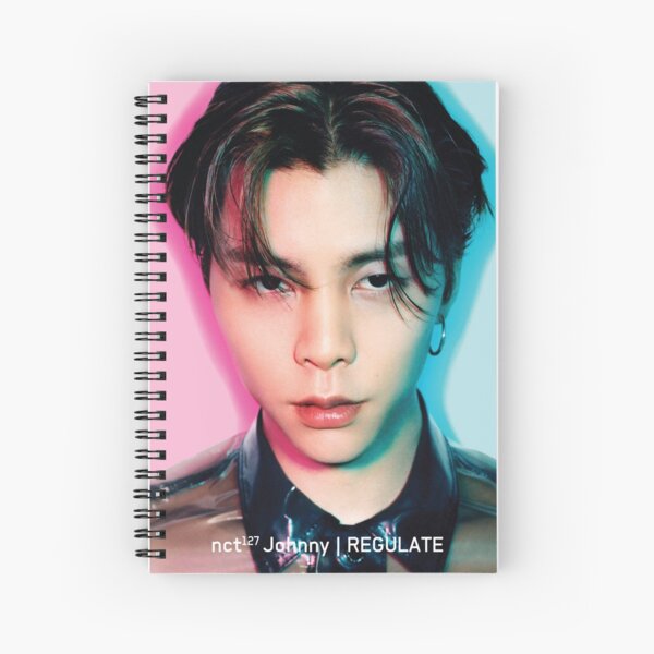 Johnny NCT 127 REGULATE Spiral Notebook