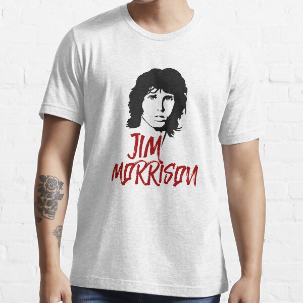 T-shirt Jim Morrison – Légende Du Rock, Coton, Coupe Unisexe, Neuf Sans étiquette