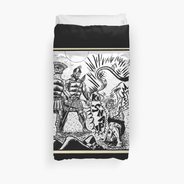 Tex Watt's Epic Bible Project Movie Storyboard #2 Duvet Cover