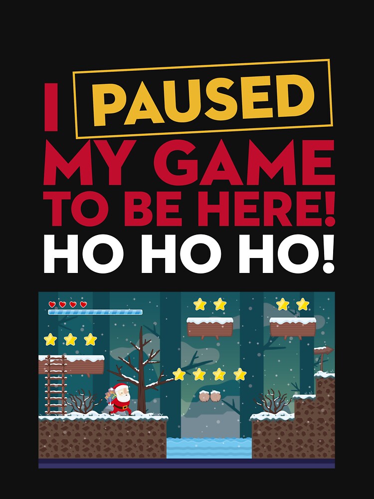 i paused my game to be here hoodie