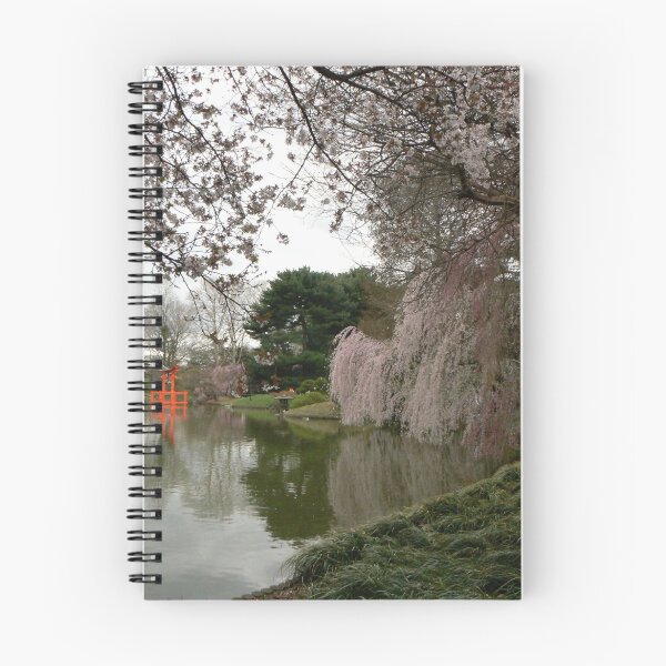 Item preview, Japanese Garden in Cherry Blossom Season designed and sold by MischaC.