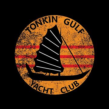 Artwork thumbnail, Tonkin Gulf Yacht Club 7th Fleet Vietnam Patch Shirt Gear by DynamicDesign