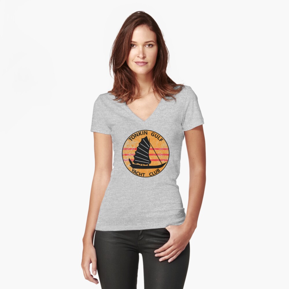 Item preview, Fitted V-Neck T-Shirt designed and sold by DynamicDesign.