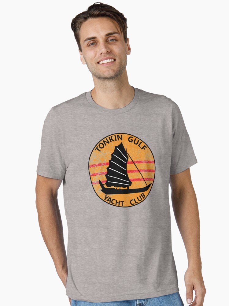 Thumbnail 1 of 7, Essential T-Shirt, Tonkin Gulf Yacht Club 7th Fleet Vietnam Patch Shirt Gear designed and sold by DynamicDesign.