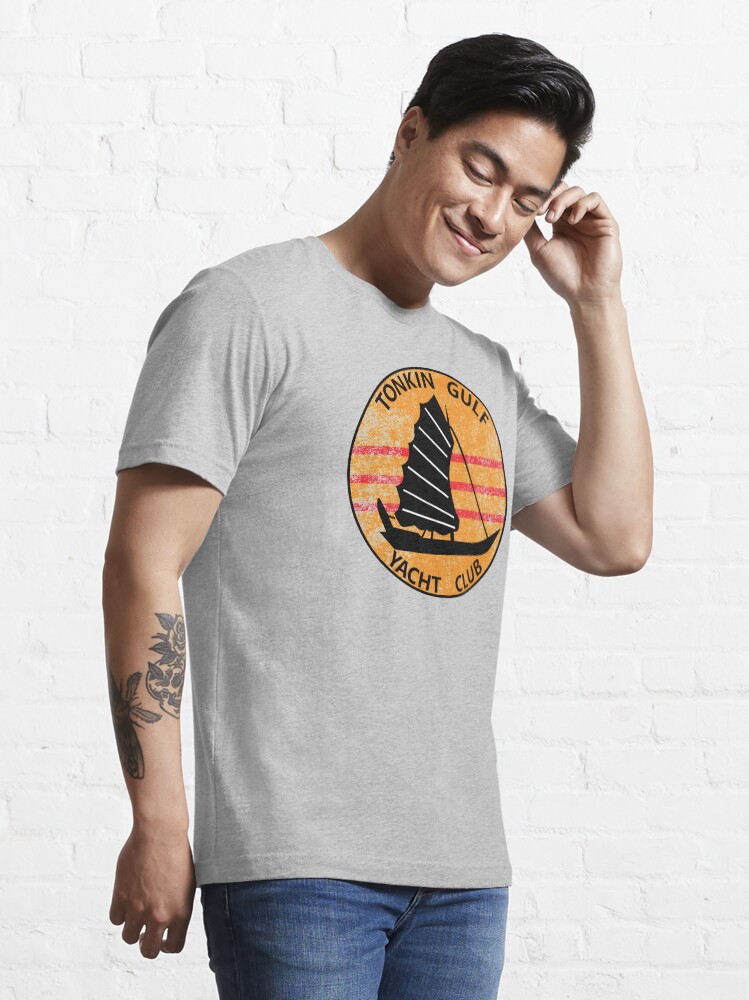 Alternate view of Tonkin Gulf Yacht Club 7th Fleet Vietnam Patch Shirt Gear Essential T-Shirt