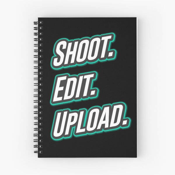 Item preview, Shoot Edit Upload - Design for Video Creators designed and sold by AwesomeCreator.