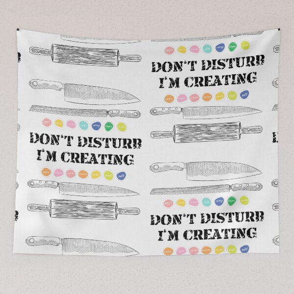 Item preview, THE CHEF IS COOKING - DON'T DISTURB I'M CREATING  designed and sold by VILLAGESTORE.
