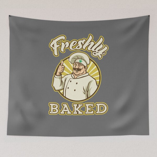 Item preview, Weed Freshly Baked Funny Marijuana designed and sold by leftty.