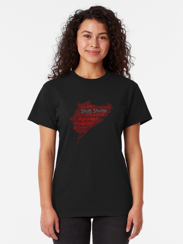 Alternate view of Ring Corners - Nurburgring Inspired Classic T-Shirt