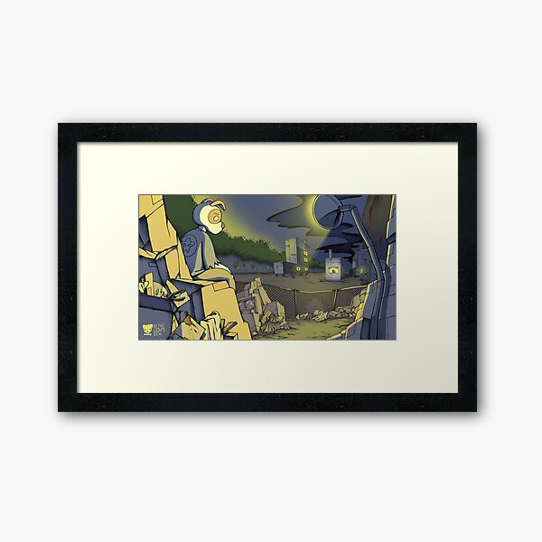 Without you Framed Art Print