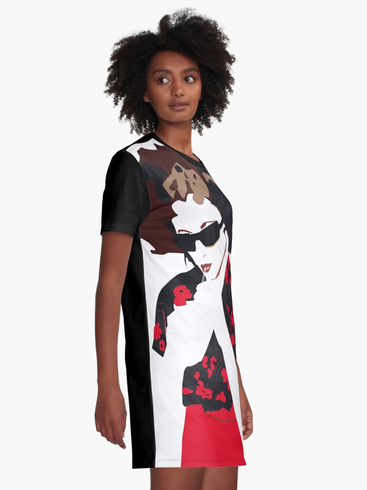 Alternate view of Goldfrapp Graphic T-Shirt Dress