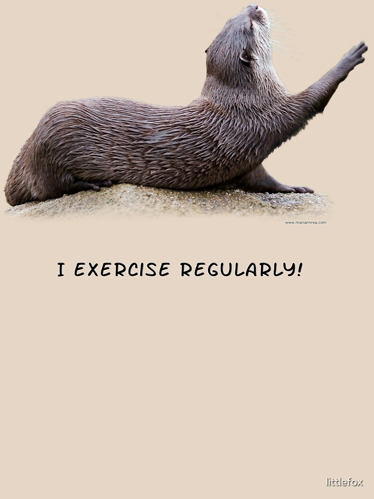 I exercise regularly! by littlefox
