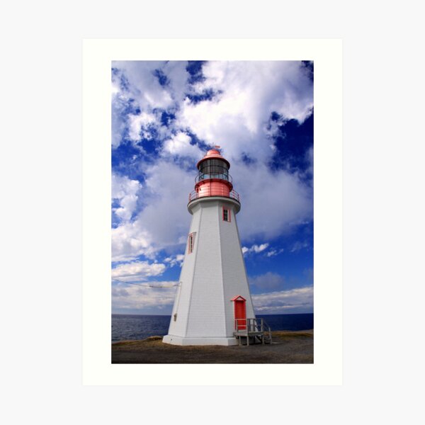 Point Riche Lighthouse Art Print
