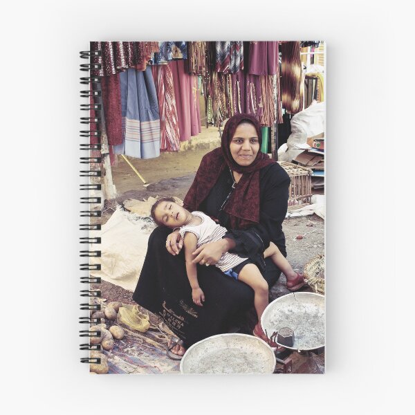Item preview, Baladi Woman and Child - Luxor, Egypt designed and sold by Anne Kingston.