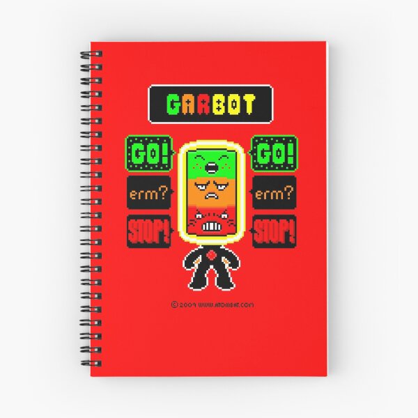 Item preview, GARBOT Red Background designed and sold by atombat.