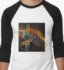 Clipped Men's Baseball ¾ T-Shirt
