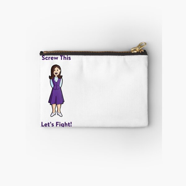 Item preview, Screw This Let's Fight (Janet - The Good Place) designed and sold by GoldenArchelon.