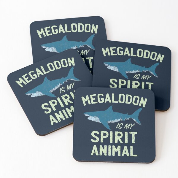 Item preview, Megalodon is my Spirit Animal designed and sold by IncognitoMode.