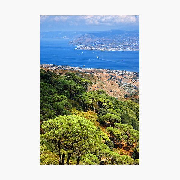 Messina Strait - Italy Photographic Print