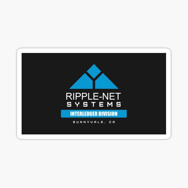 Ripple Net systems interledger division Sticker