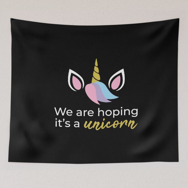 Item preview, We Are Hoping It´s A Unicorn  designed and sold by MooonTees.