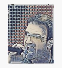 Abstract Portrait of Bono iPad Case/Skin