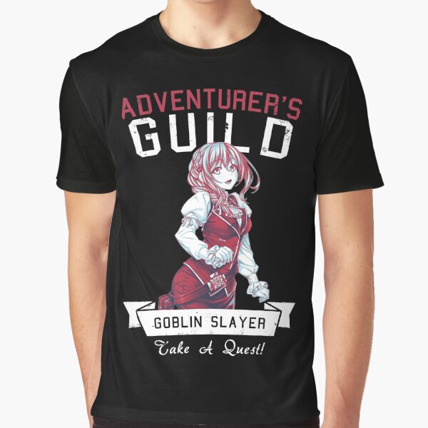 Adventurer's Guild Girl - Goblin Slayer | Anime Shirt Graphic T-Shirt