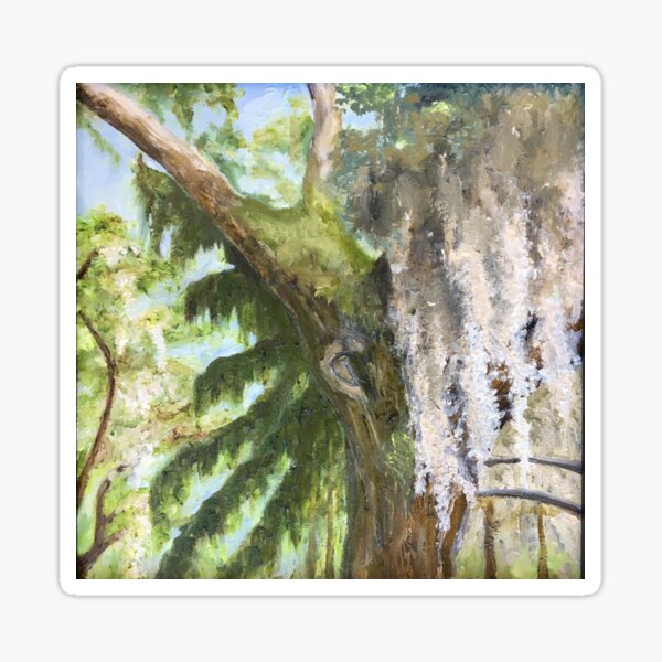 Bonaventure Cemetery Study II Sticker