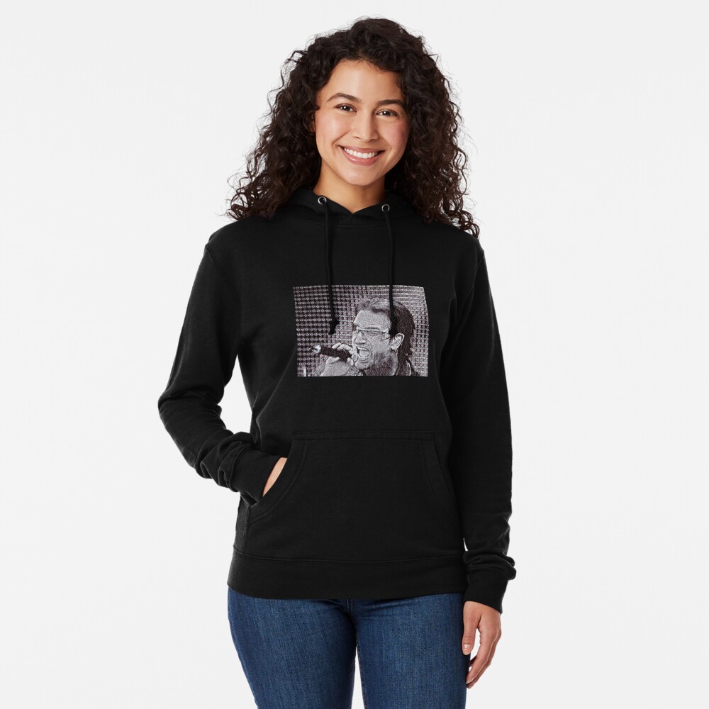Zeichnung von Bono 2UHoodie