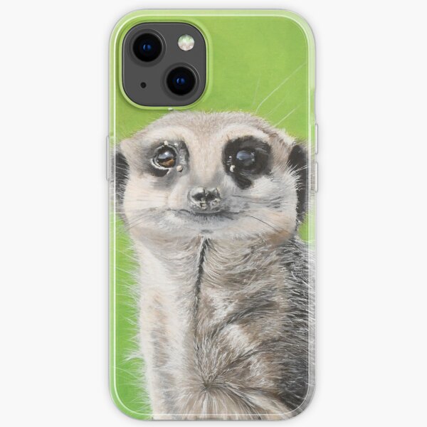 Maurice the Meerkat is the lookout iPhone Soft Case