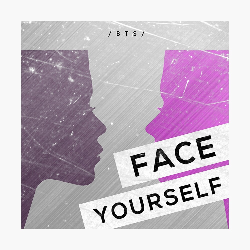 Face Yourself Bts Poster By Courtliza Redbubble