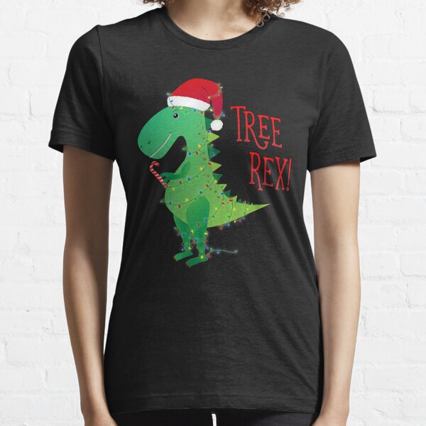 Christmas Tree Rex Essential T-Shirt