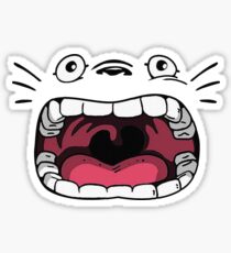 My Neighbor Totoro Cat Face Sticker