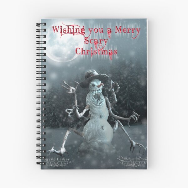 Item preview, Wishing you a Merry Scary Christmas designed and sold by Adara Rosalie.