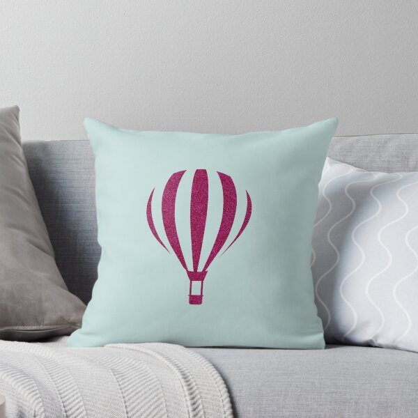 Item preview, Pink Glitter Hot Air Balloon designed and sold by lowodesigns.