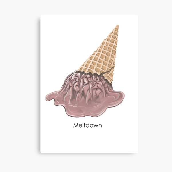 Meltdown Canvas Print